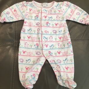 Kissy Kissy EUC one piece footie